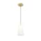 Z-Lite Farrell 1 Light Pendant, 6in. W x 11in. H, Modern Gold 3043P6-MGLD - alternate 8